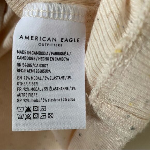 Ae Cinched Off-The-Shoulder T-Shirt - Picture 9 of 9